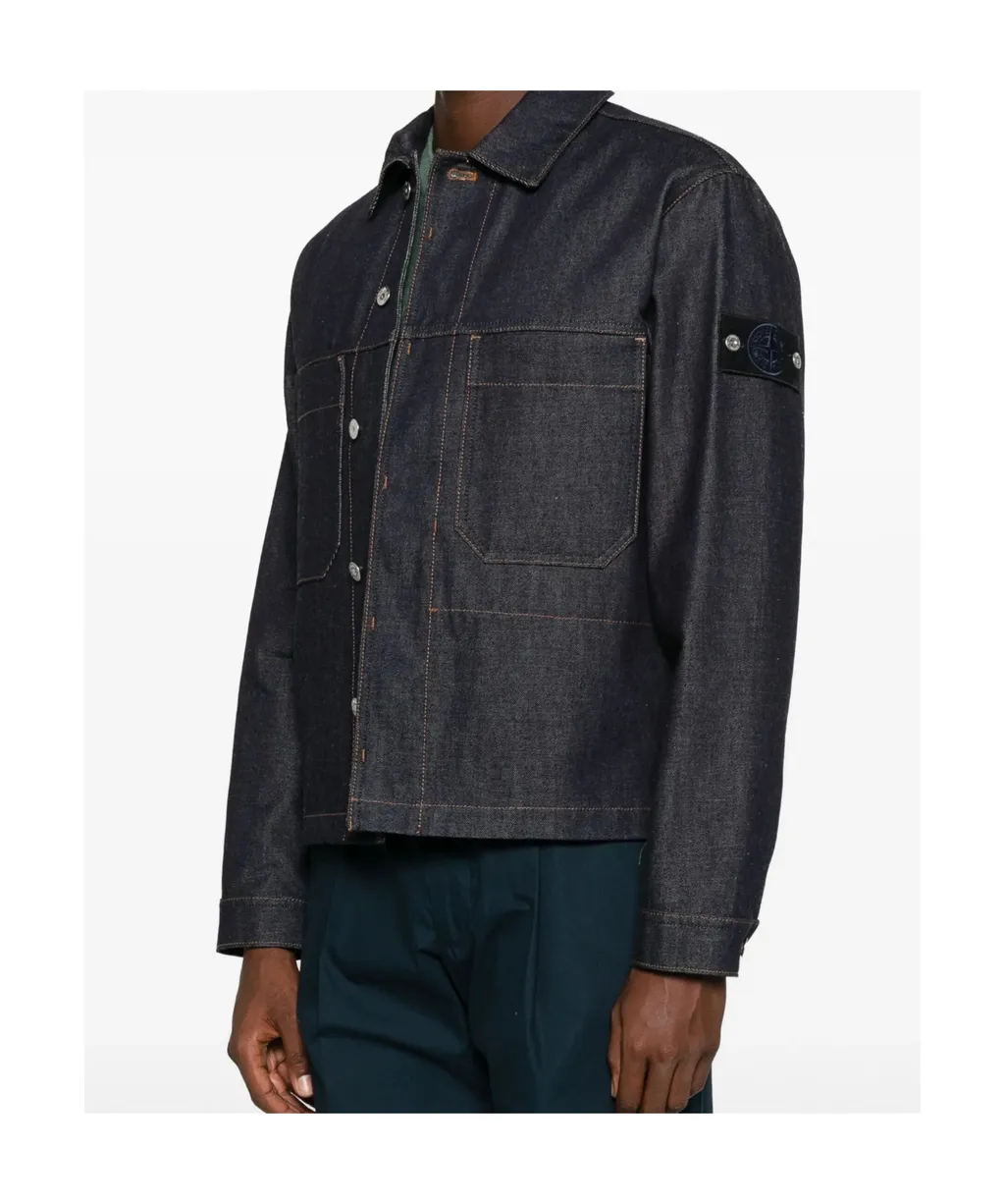 Stone Island Logo Patch Jacket