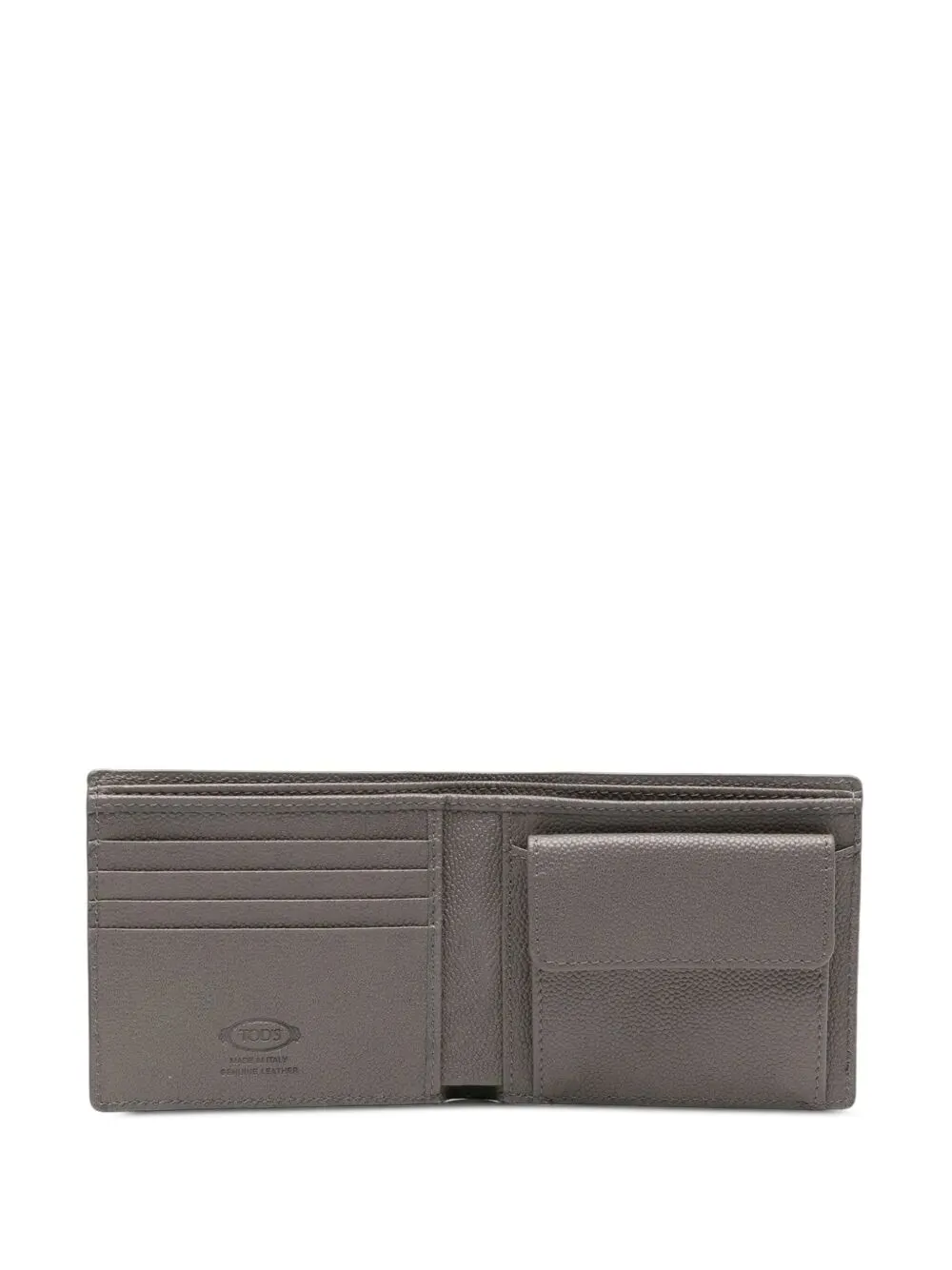 Logo-Plaque Leather Wallet