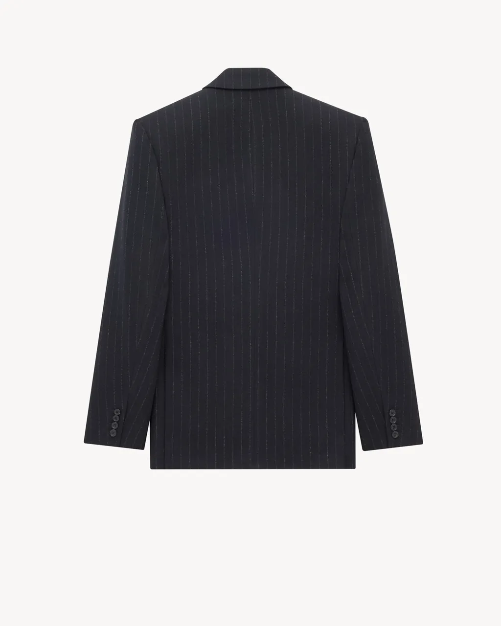 Saint Laurent Pinstripe Double-Breasted Blazer