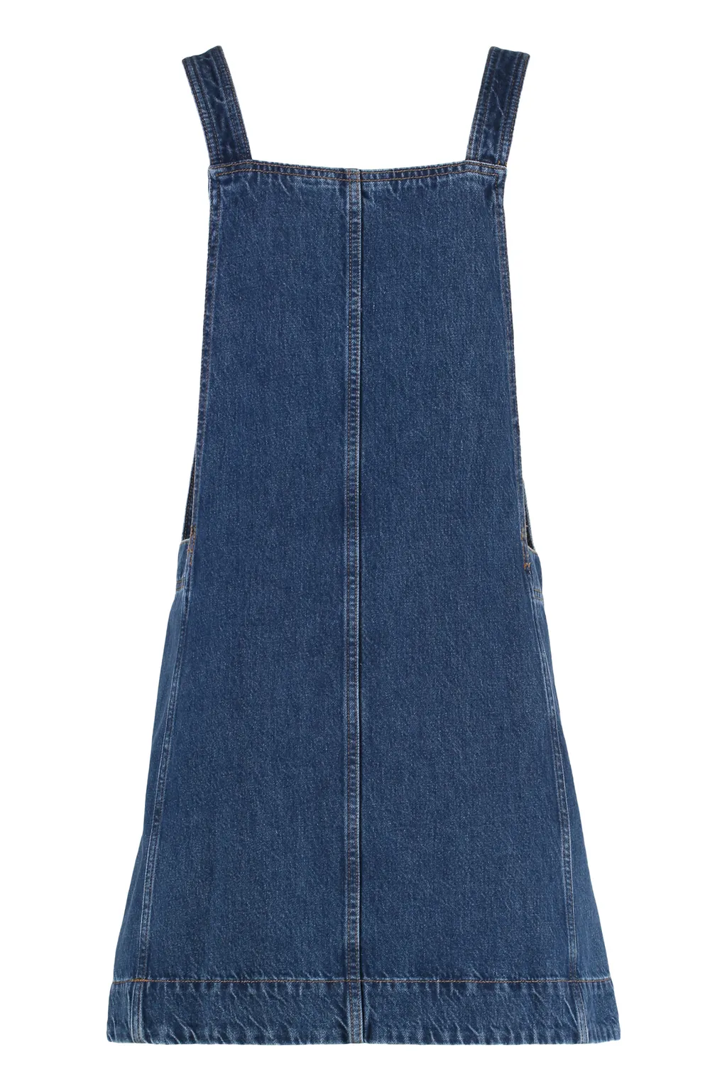 7 For All Mankind Buttoned Pinafore Dress