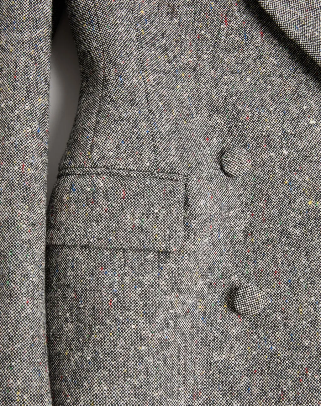 Long-Sleeved Suit Jacket