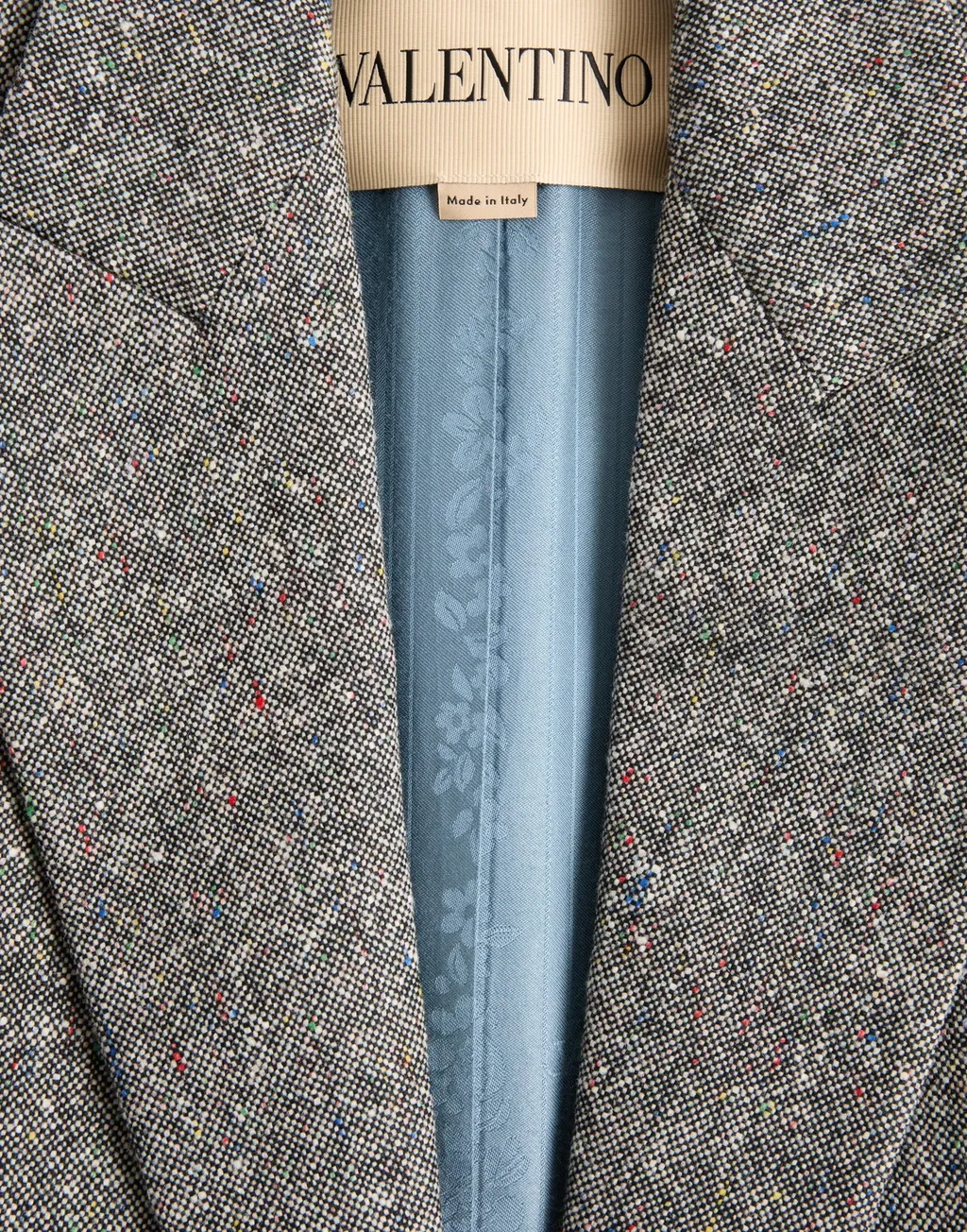 Long-Sleeved Suit Jacket