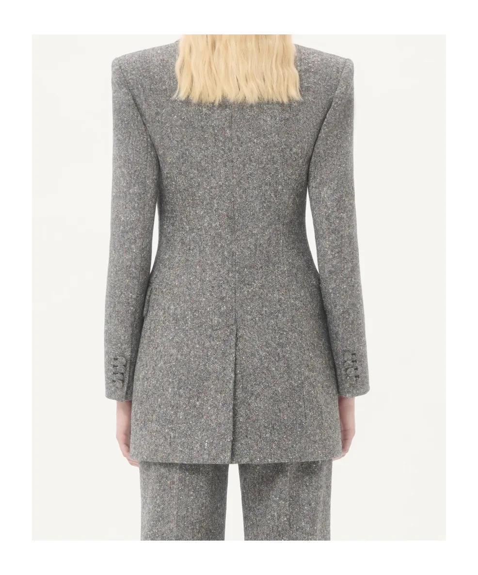 Long-Sleeved Suit Jacket