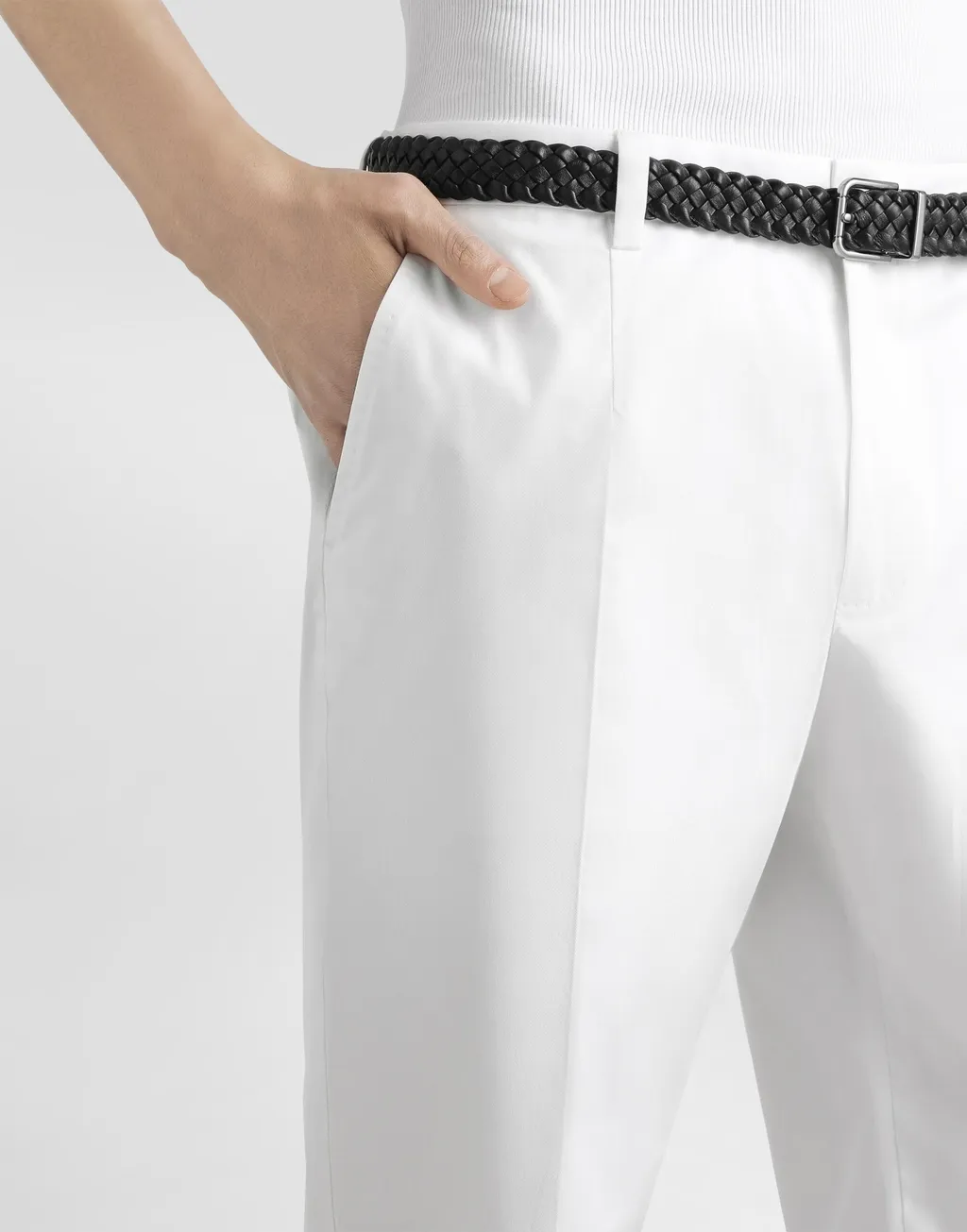 Straight-Leg Trousers