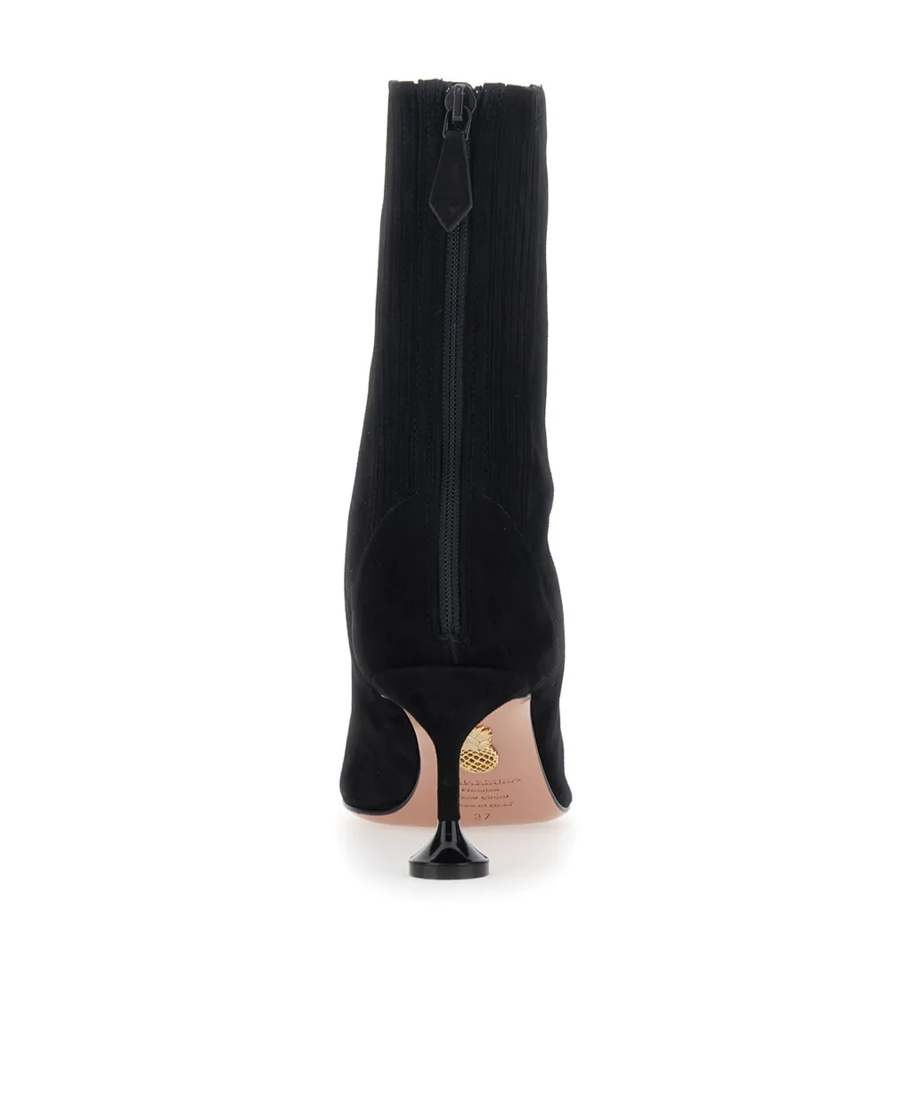 Aquazzura Rear Zipped Madison Booties
