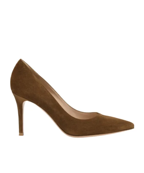 Pointed-Toe High-Heeled Sandals