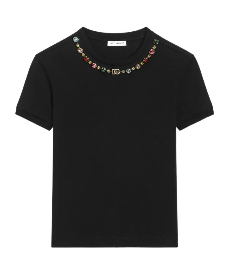Jewel-Embellished T-Shirt