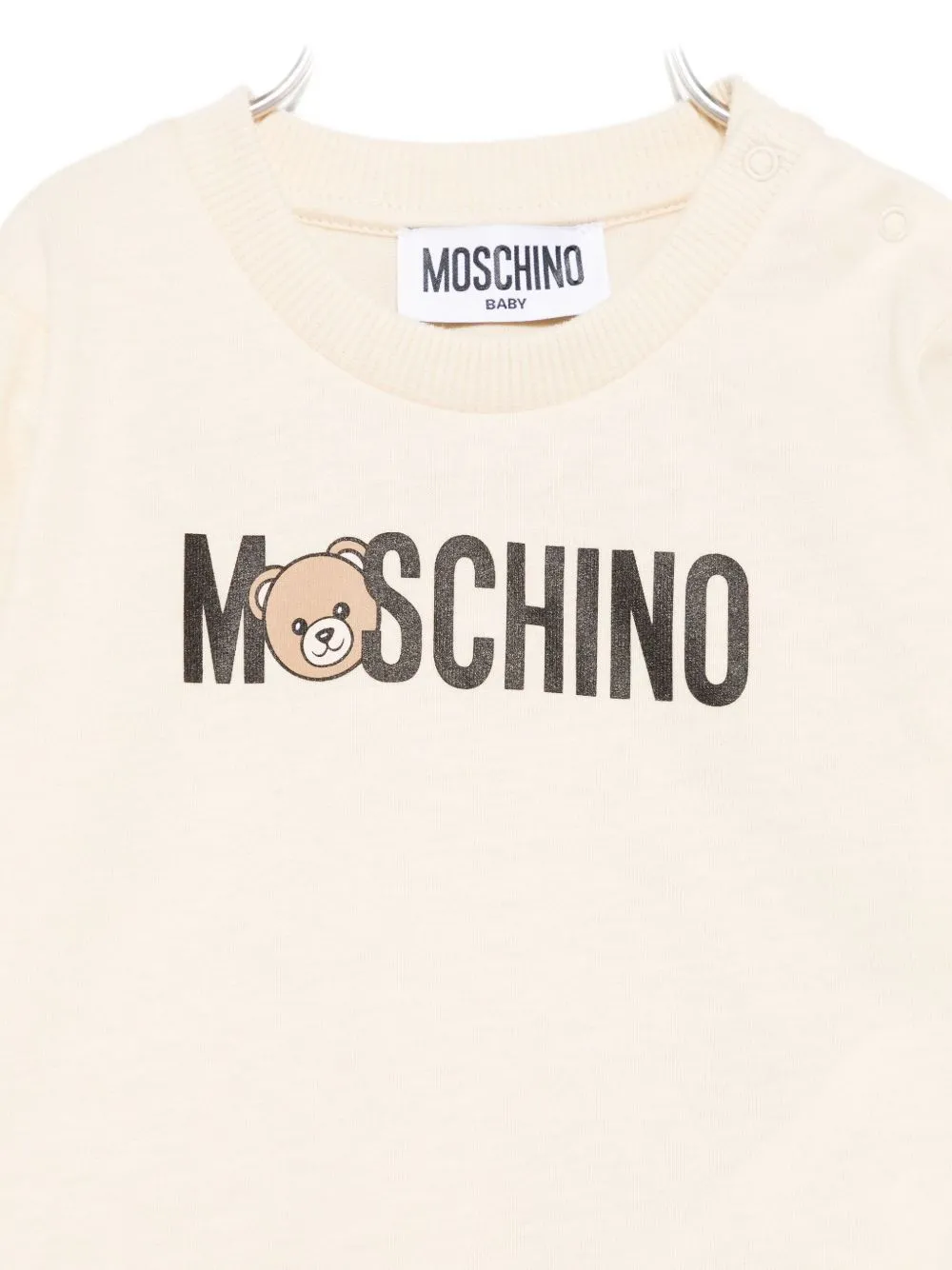 Teddy-Logo Long-Sleeve T-Shirt