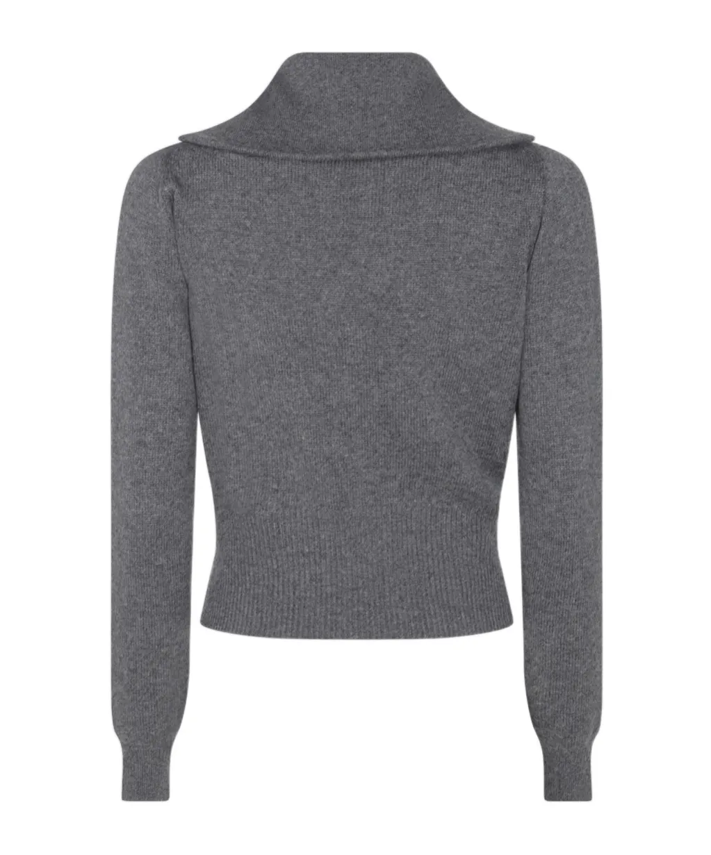 Cashmere Half-Zipper Sweater