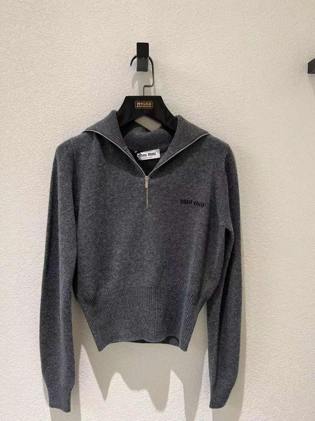 Cashmere Half-Zipper Sweater