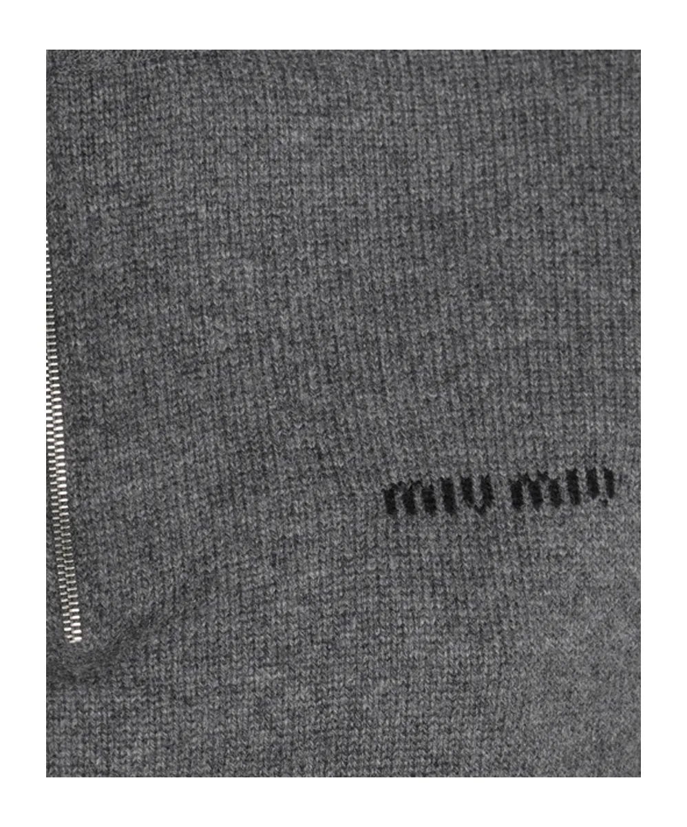 Cashmere Half-Zipper Sweater