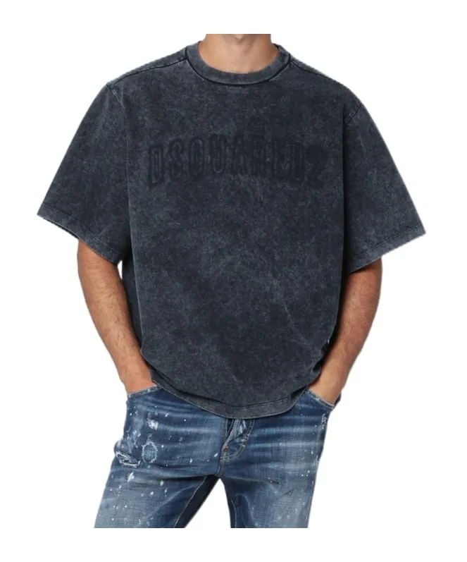 Dsquared2 Loose Ada Fit Raw Edge T-Shirt