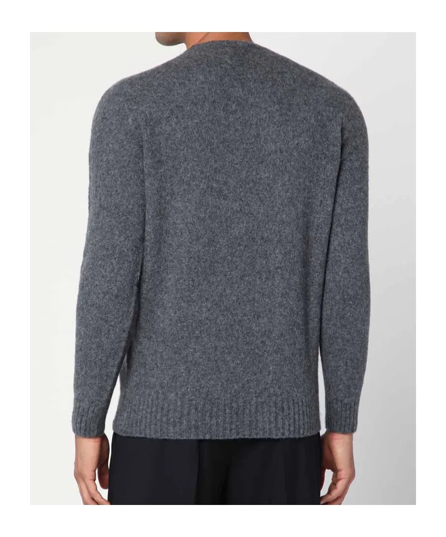 Crew-Neck Wool Sweater