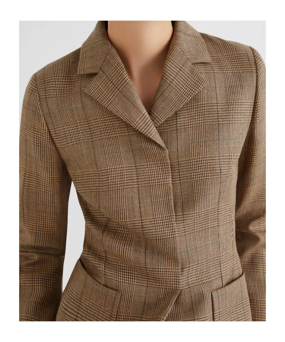Slim-Fit Wool Jacket