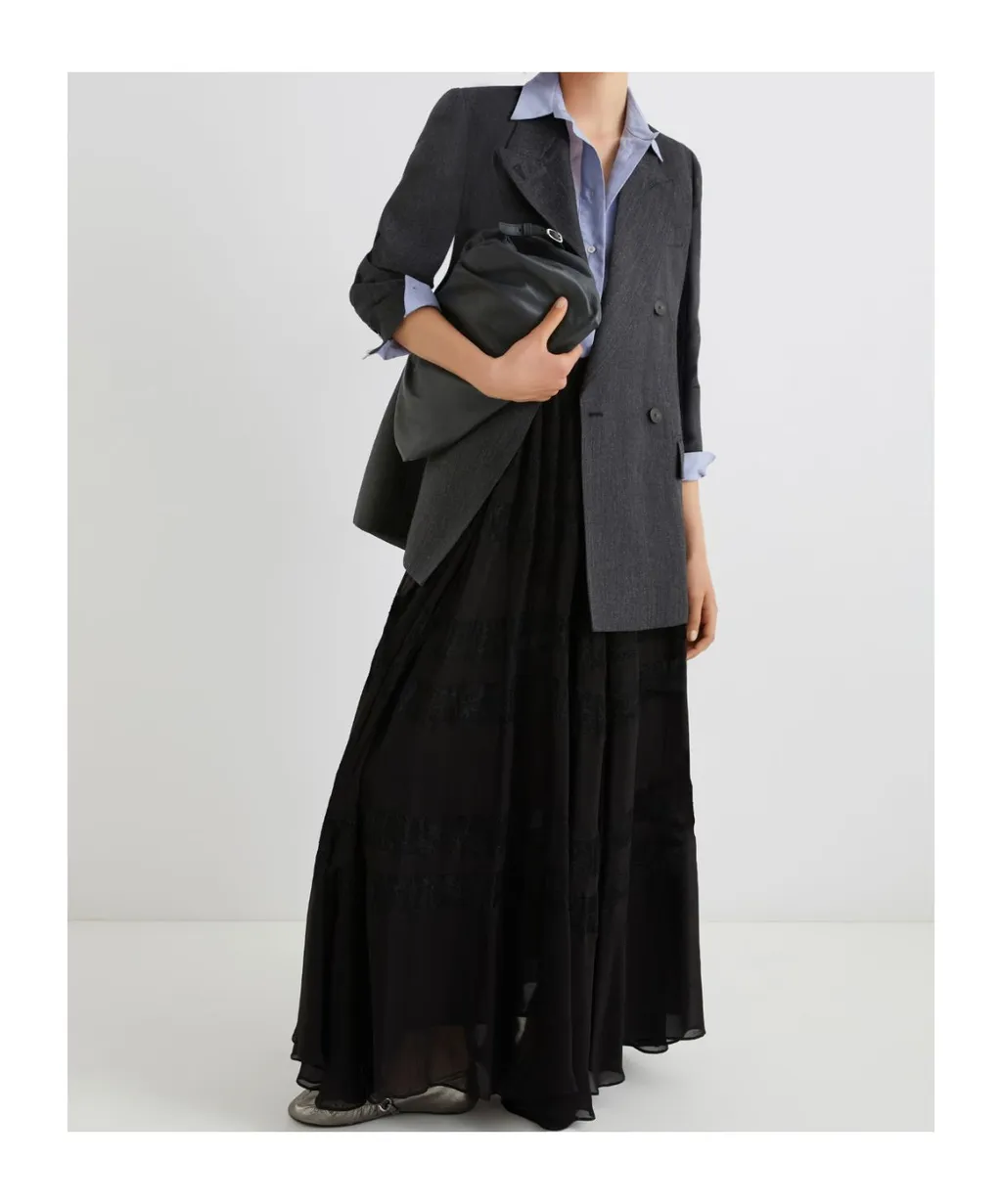 Double-Breasted Wool Blazer