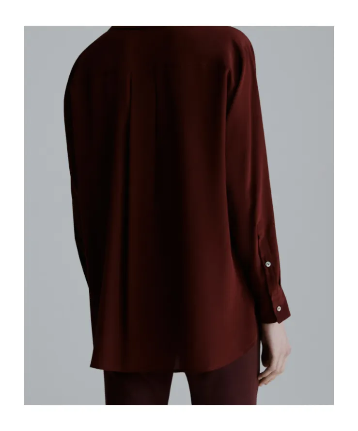 Silk Crepe De Chine Shirt