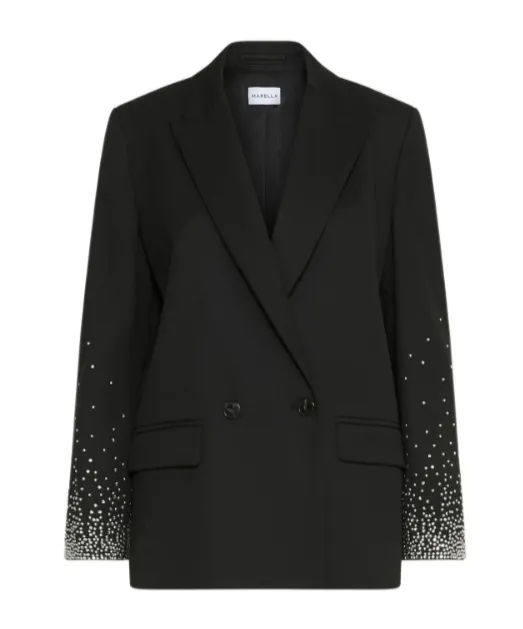 Straight-Fit Stretch Blazer