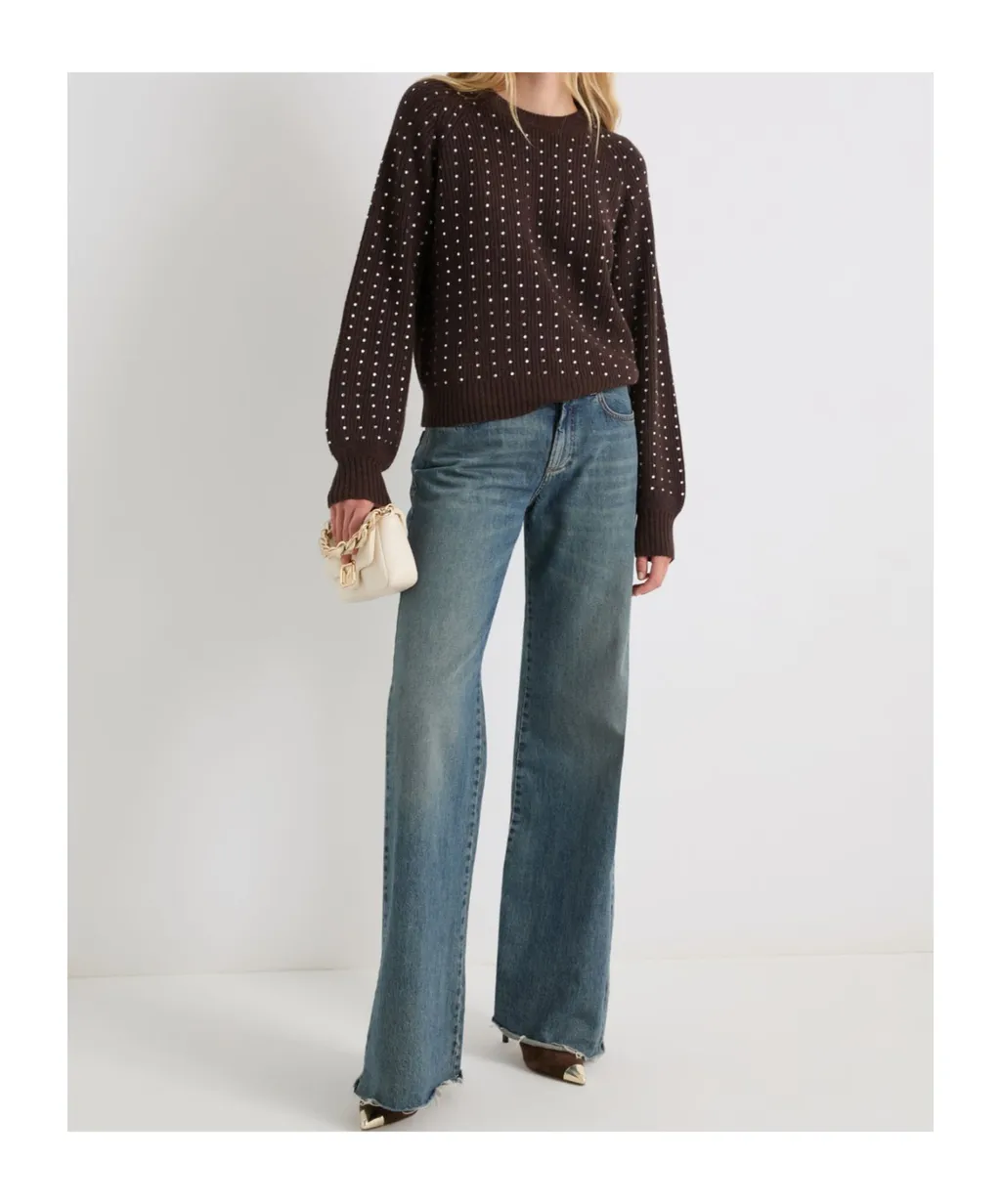 Rhinestone Sweater