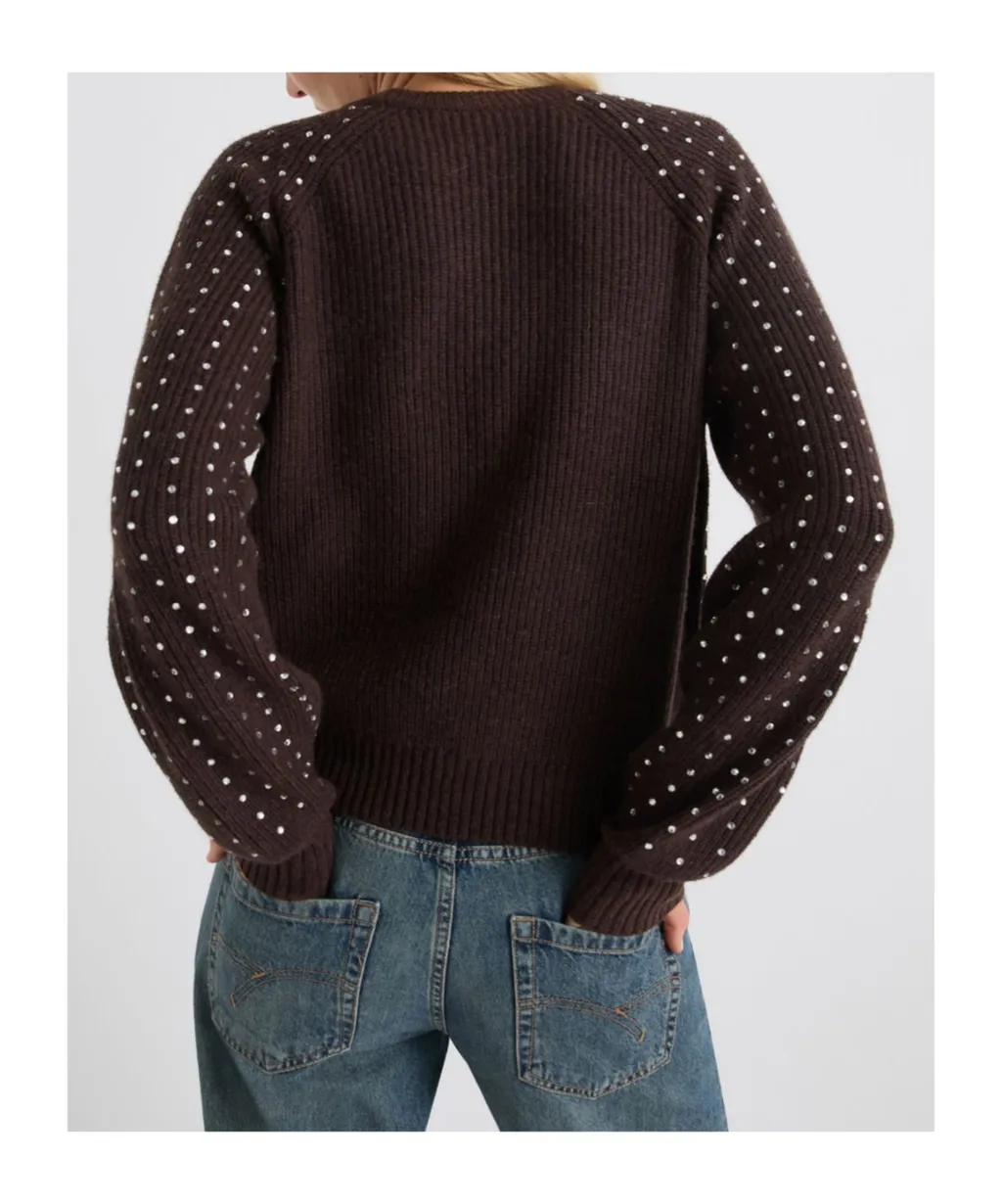 Rhinestone Sweater