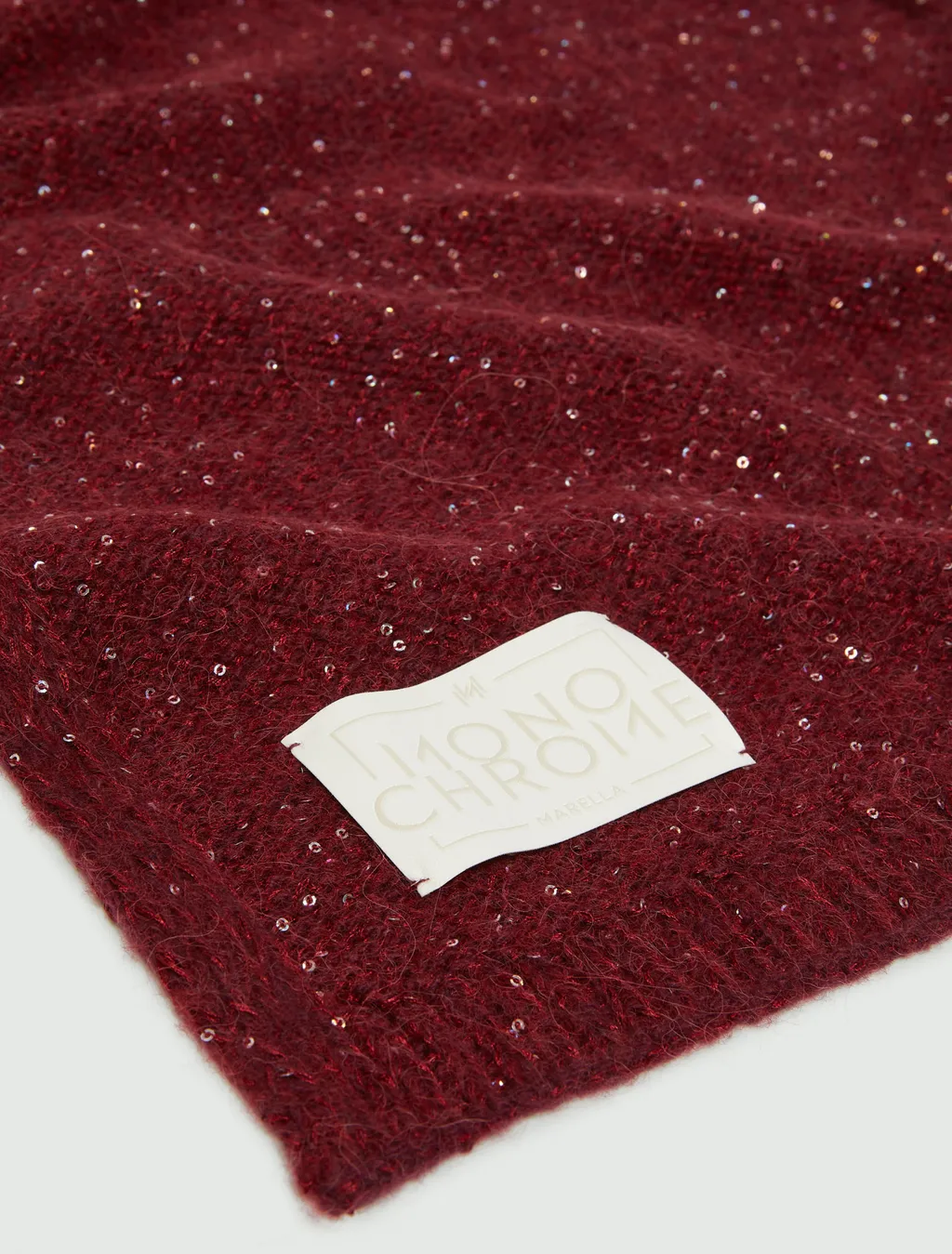 Sequined Wool And Cashmere Scarf