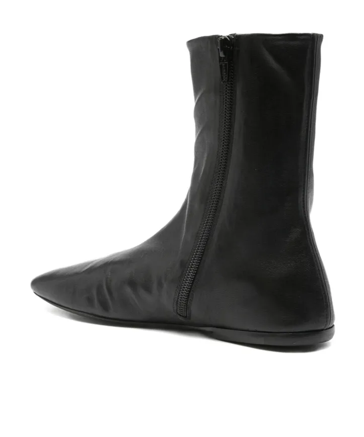 Round Toe Ankle Boots