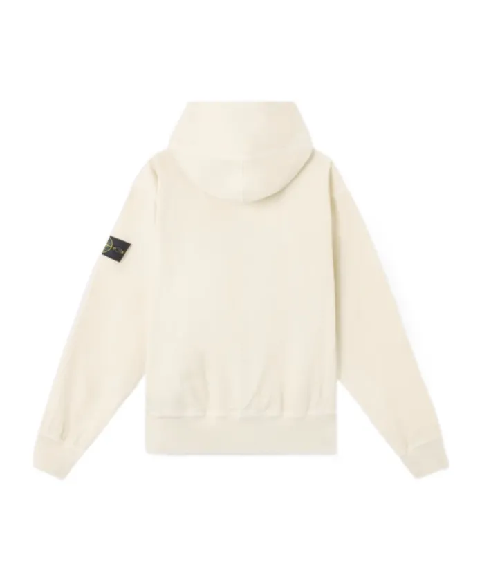 Hooded Zipper-Up Sweatshirt