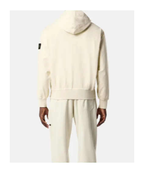 Hooded Zipper-Up Sweatshirt