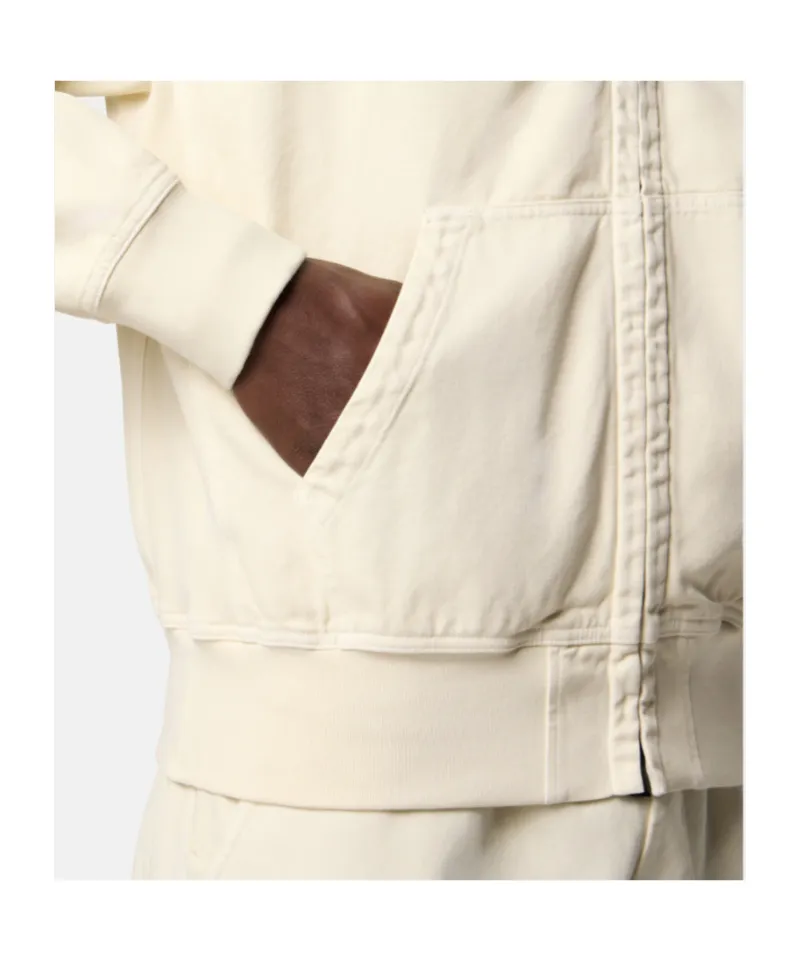 Hooded Zipper-Up Sweatshirt