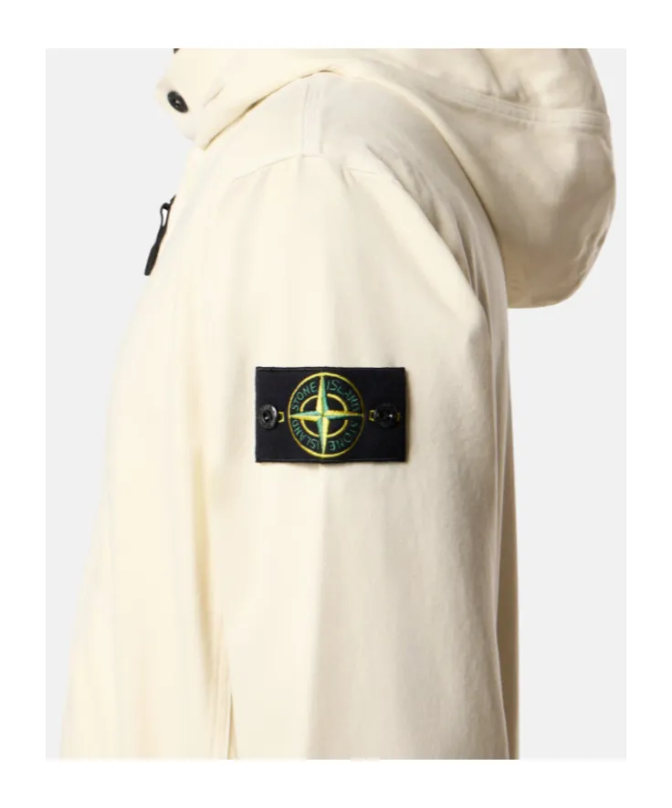 Hooded Zipper-Up Sweatshirt