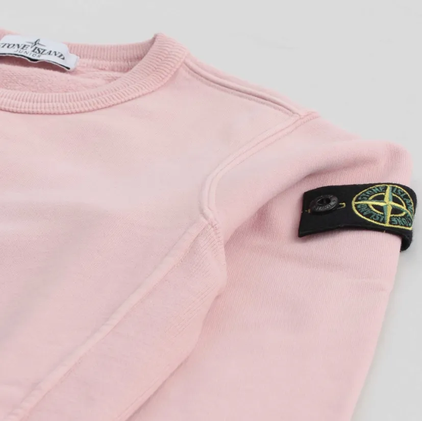 Logo-Patch Crew Neck Sweatshirt