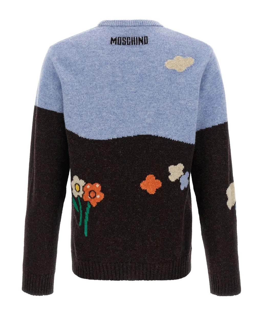 Moschino Shetland Knitted Sweater