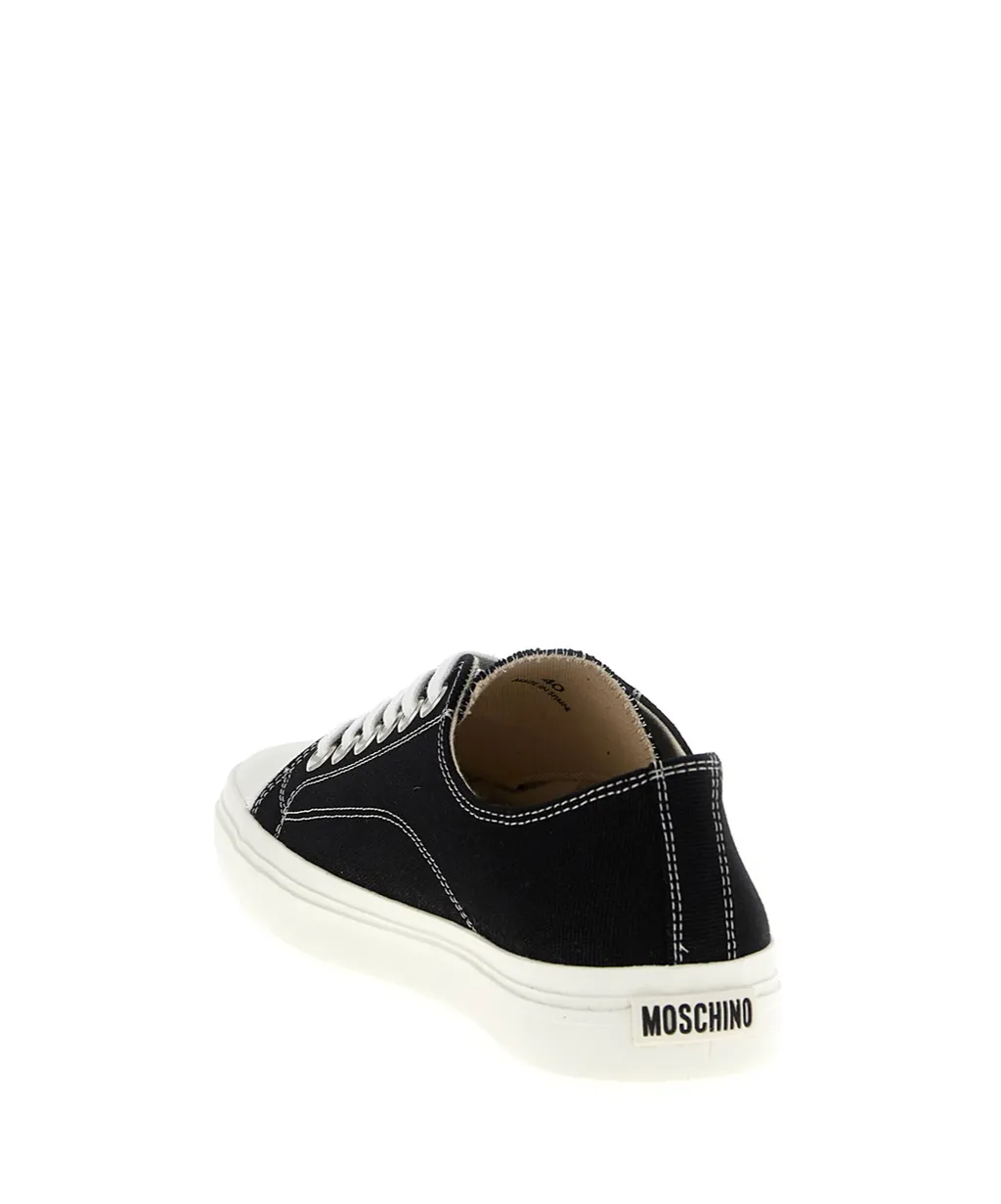 Moschino Edge Lace-Up Sneakers