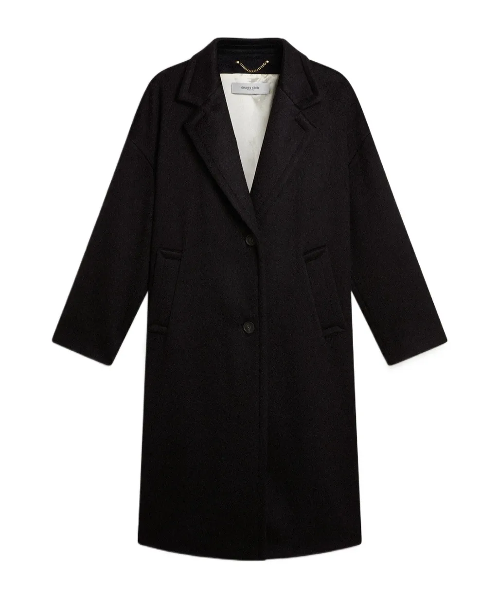 Golden Goose Deluxe Brand Single-Breasted Cocoon Coat