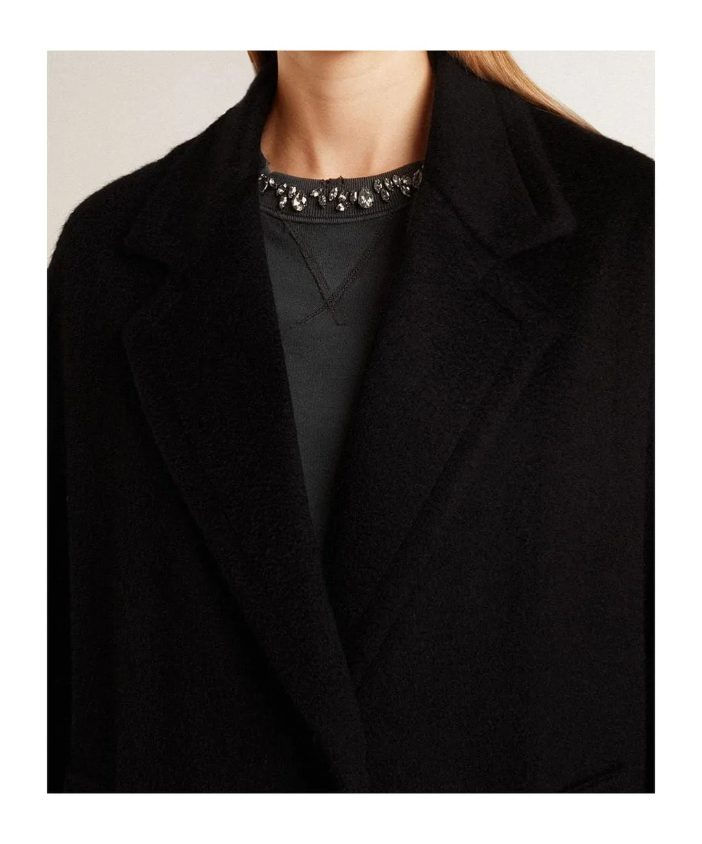 Golden Goose Deluxe Brand Single-Breasted Cocoon Coat