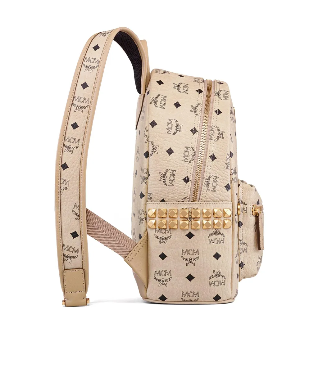 Mcm Stark Side Studs Backpack