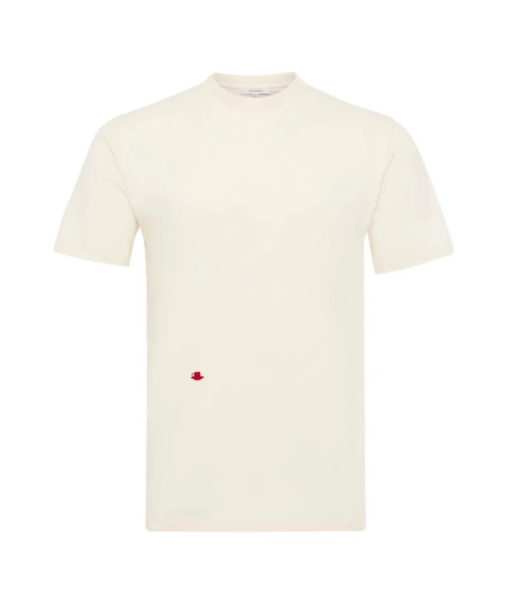 Jw Anderson Contrast Embroidery T-Shirt