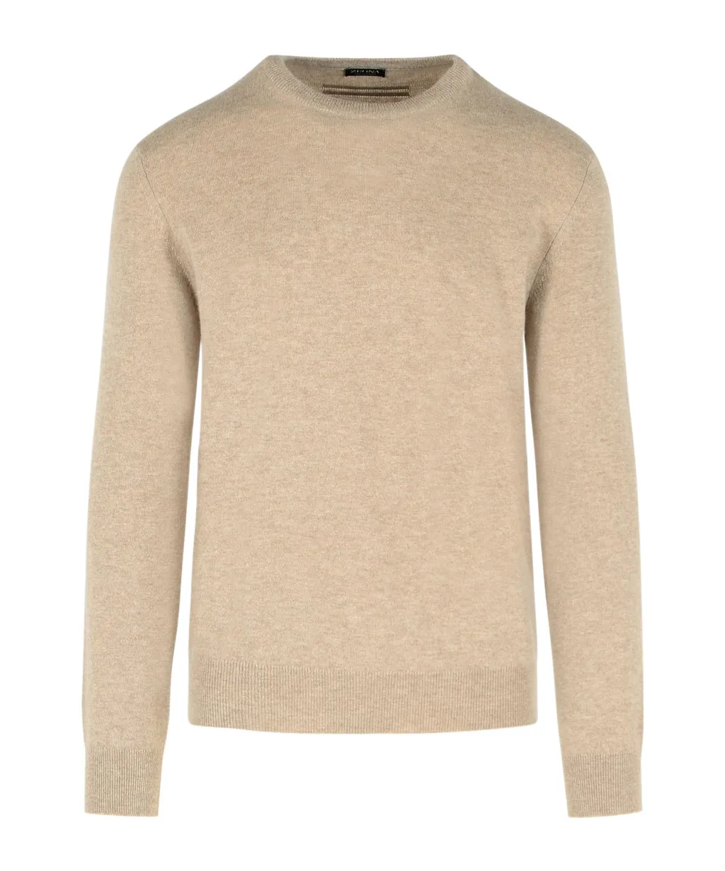 Zegna Long-Sleeved Crewneck Jumper