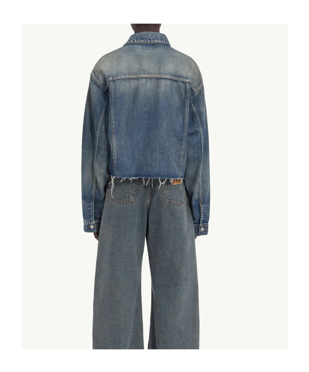 Mm6 Maison Margiela Button-Up Denim Jacket