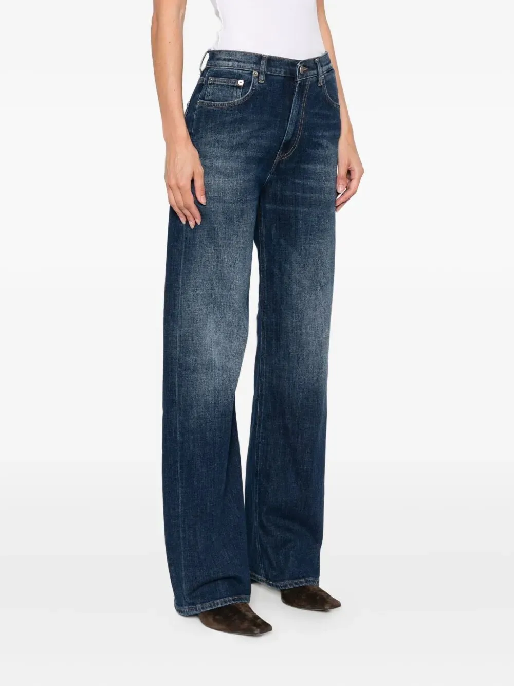 Logo-Patch Jeans
