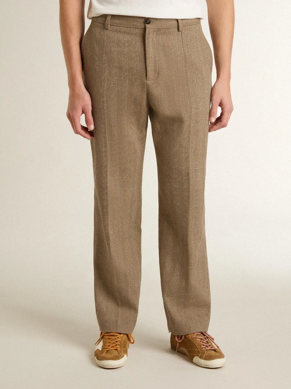 Golden Goose Deluxe Brand Chevron Tailored Trousers
