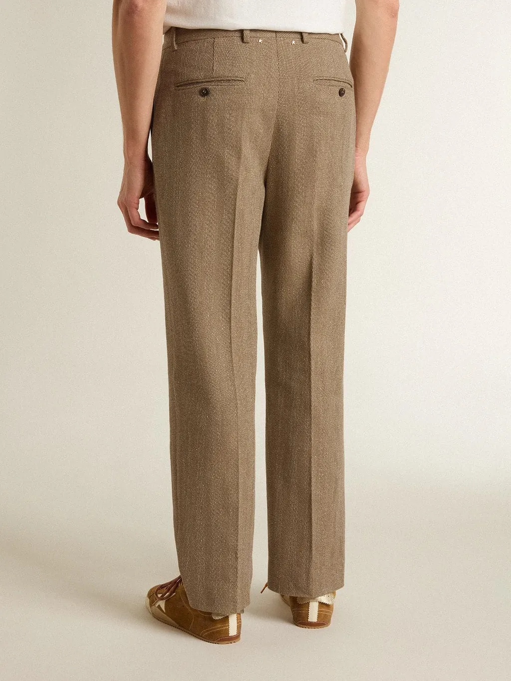 Golden Goose Deluxe Brand Chevron Tailored Trousers