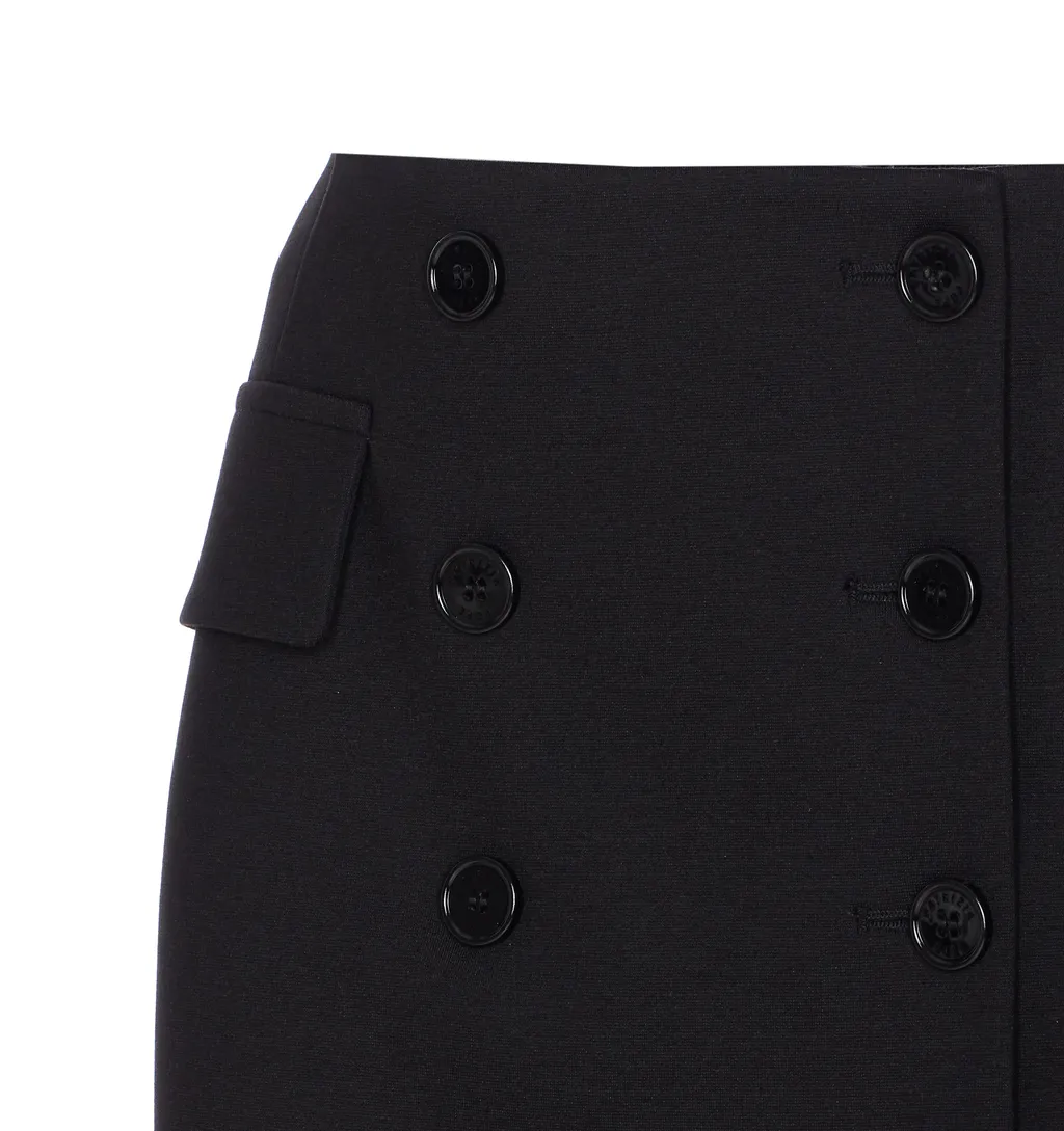 Patrizia Pepe Double-Breasted Mini Skirt