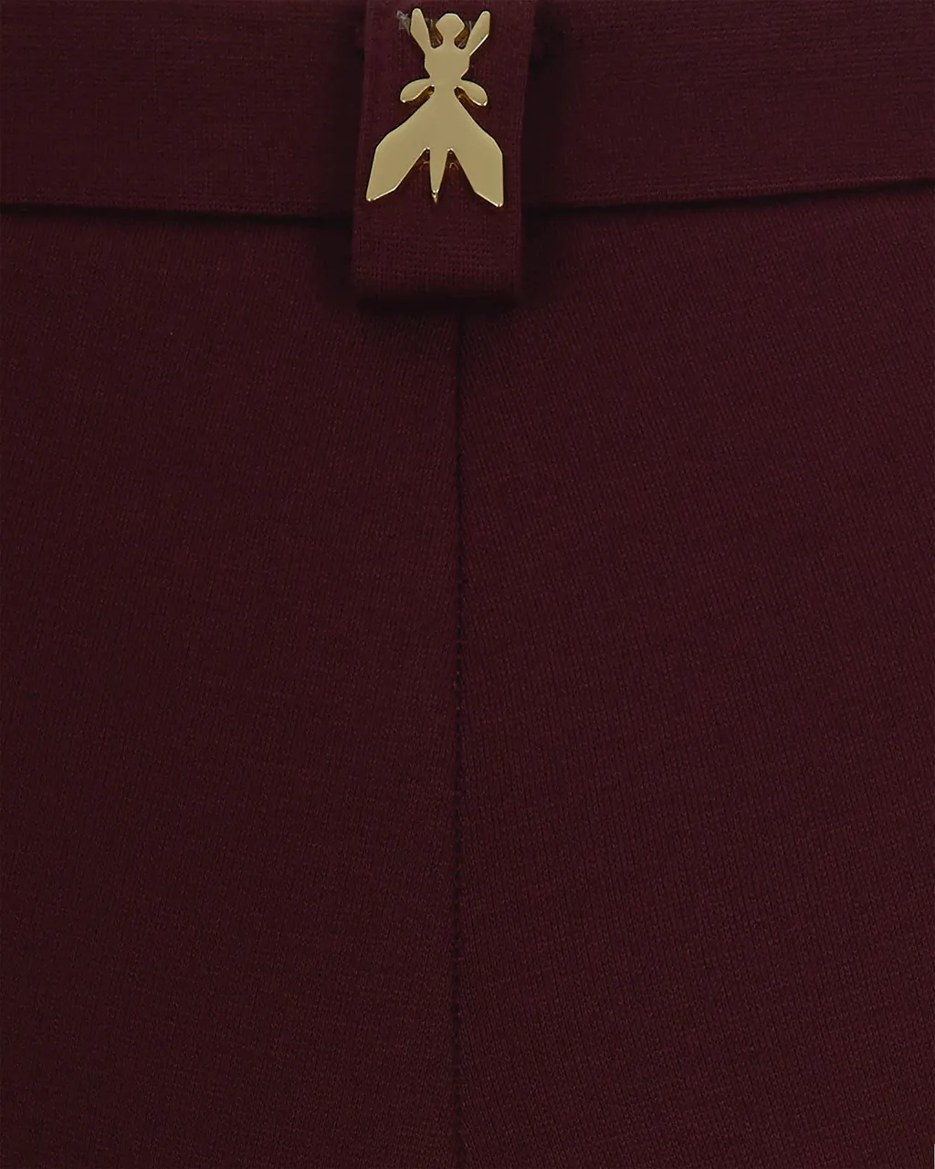 Button-Fastening Straight Trousers
