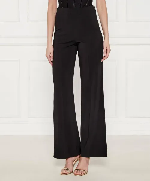 Patrizia Pepe Wide-Leg Belted Pants