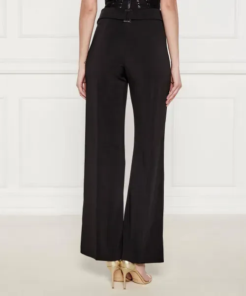 Patrizia Pepe Wide-Leg Belted Pants