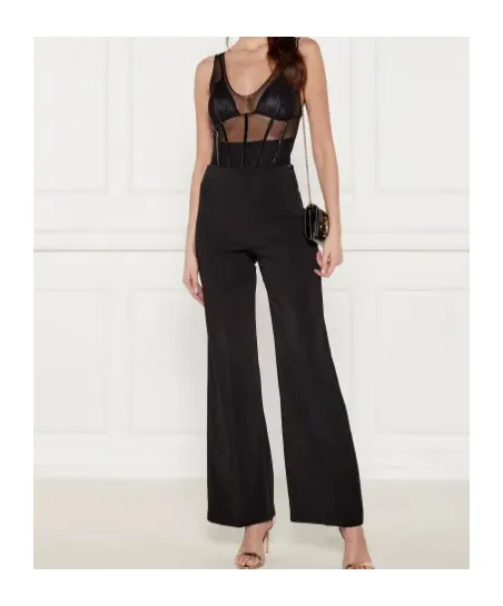 Patrizia Pepe Wide-Leg Belted Pants