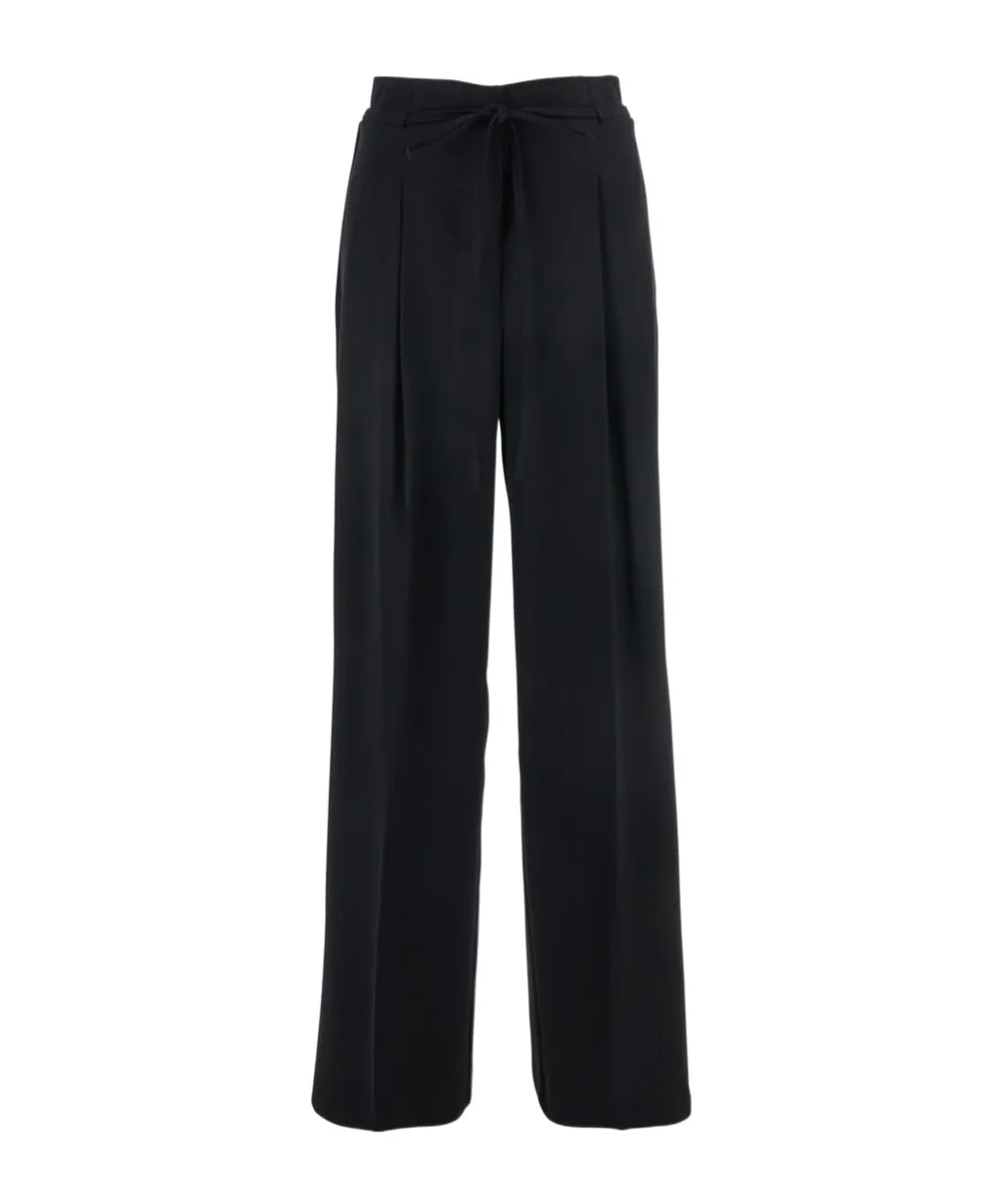 Pleated Palazzo Pants