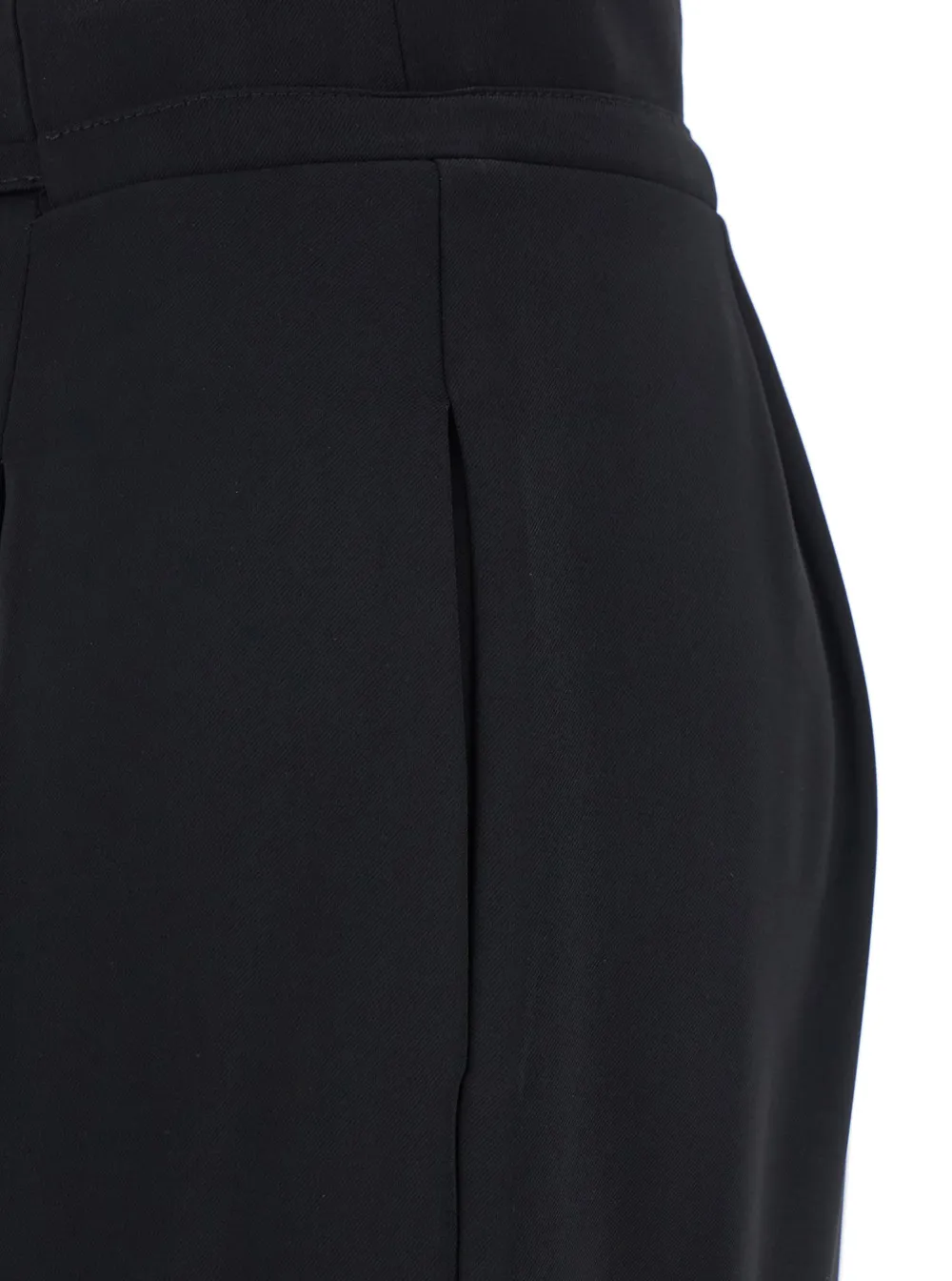 Pleated Palazzo Pants