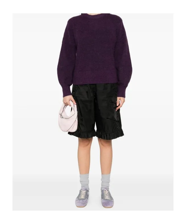 Round-Neck Long-Sleeves Sweater
