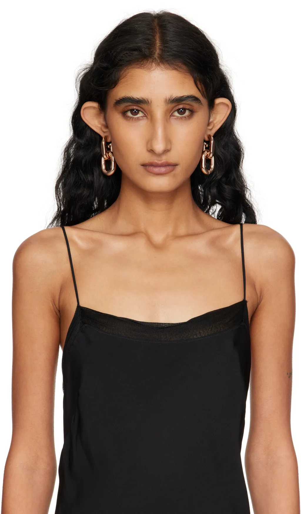 Double Xl Link Earrings